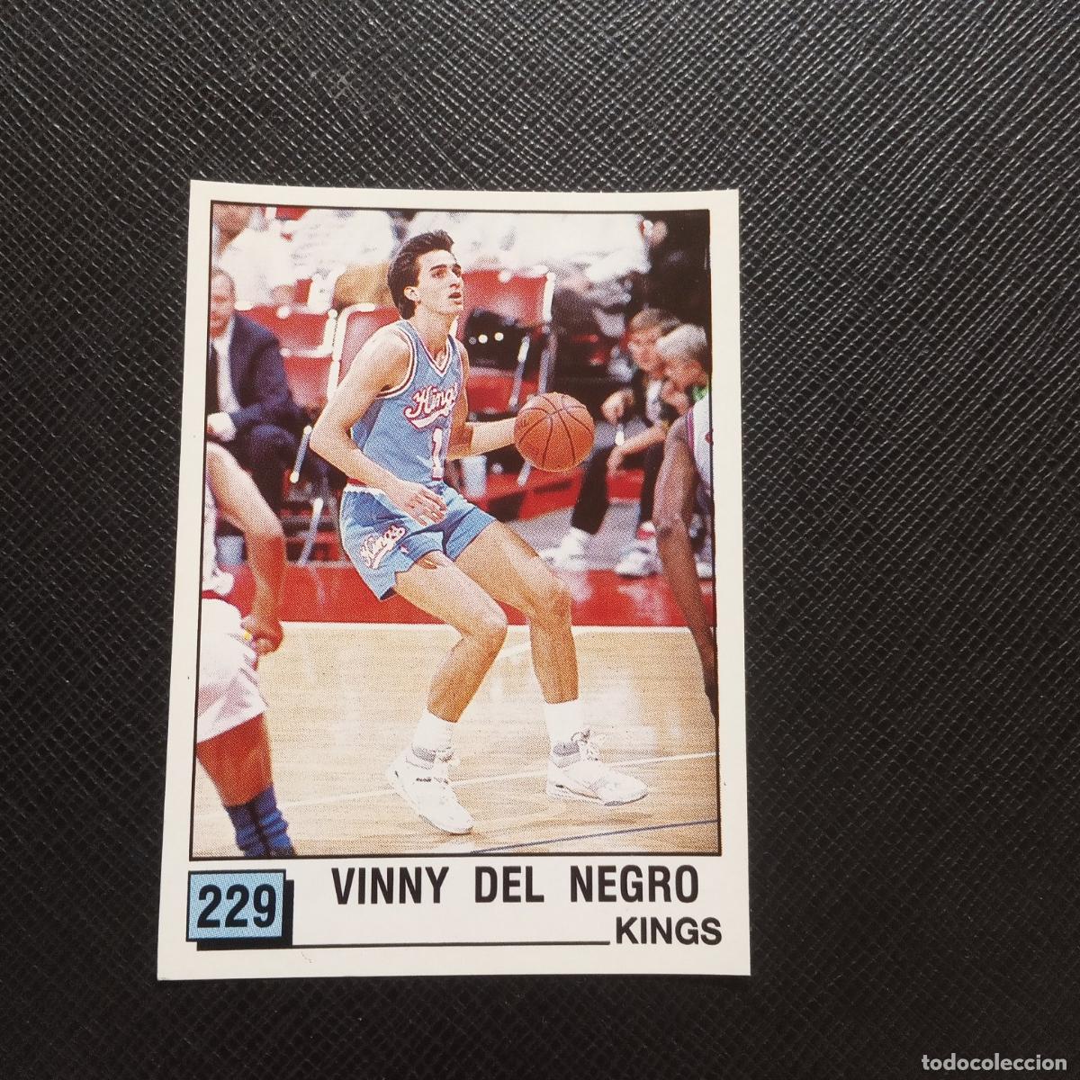 Coleccionismo deportivo: 229 VINNY DEL NEGRO KINGS PANINI 1990 BASKET NBA 90 CROMO BALONCESTO - SIN PEGAR - A53 PG361