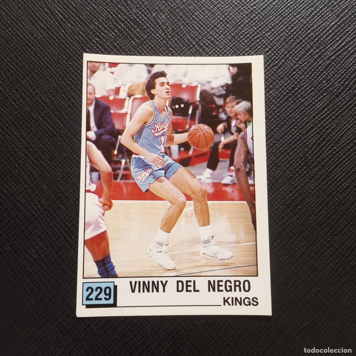 Coleccionismo deportivo: 229 VINNY DEL NEGRO KINGS PANINI 1990 BASKET NBA 90 CROMO BALONCESTO - SIN PEGAR - A53 PG370