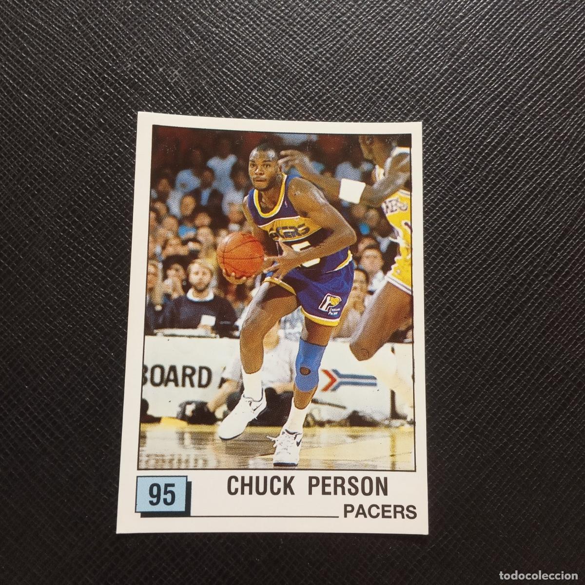 Coleccionismo deportivo: 95 CHUCK PERSON PACERS PANINI 1990 BASKET NBA 90 CROMO BALONCESTO - SIN PEGAR - A53 PG379