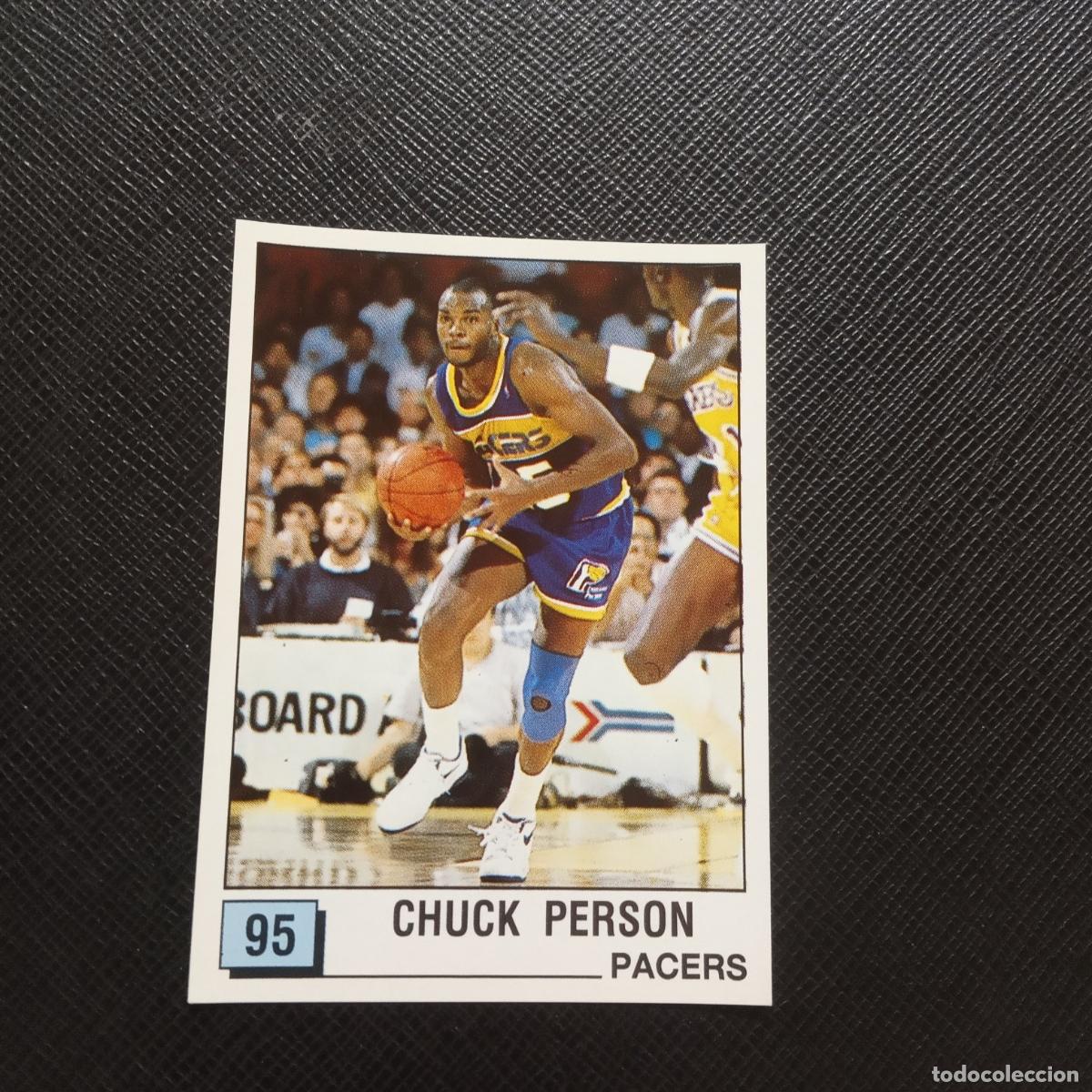 Coleccionismo deportivo: 95 CHUCK PERSON PACERS PANINI 1990 BASKET NBA 90 CROMO BALONCESTO - SIN PEGAR - A53 PG379 B