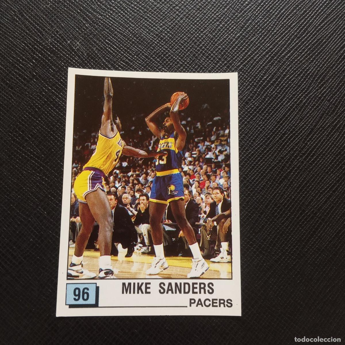 Coleccionismo deportivo: 96 MIKE SANDERS PACERS PANINI 1990 BASKET NBA 90 CROMO BALONCESTO - SIN PEGAR - A53 PG379