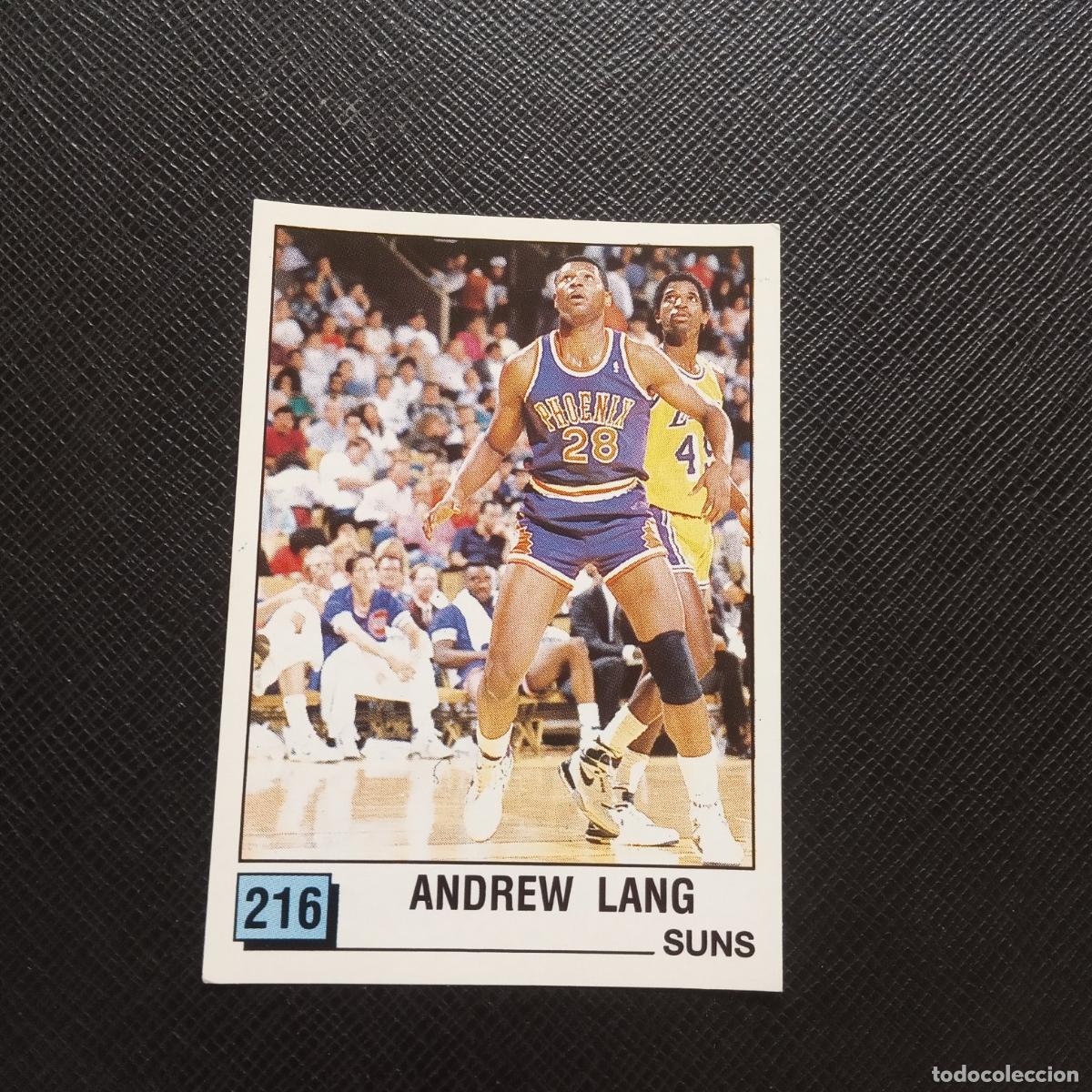 Colecionismo desportivo: 216 ANDREW LANG SUNS PANINI 1990 BASKET NBA 90 CROMO BALONCESTO - SIN PEGAR - A53 PG379