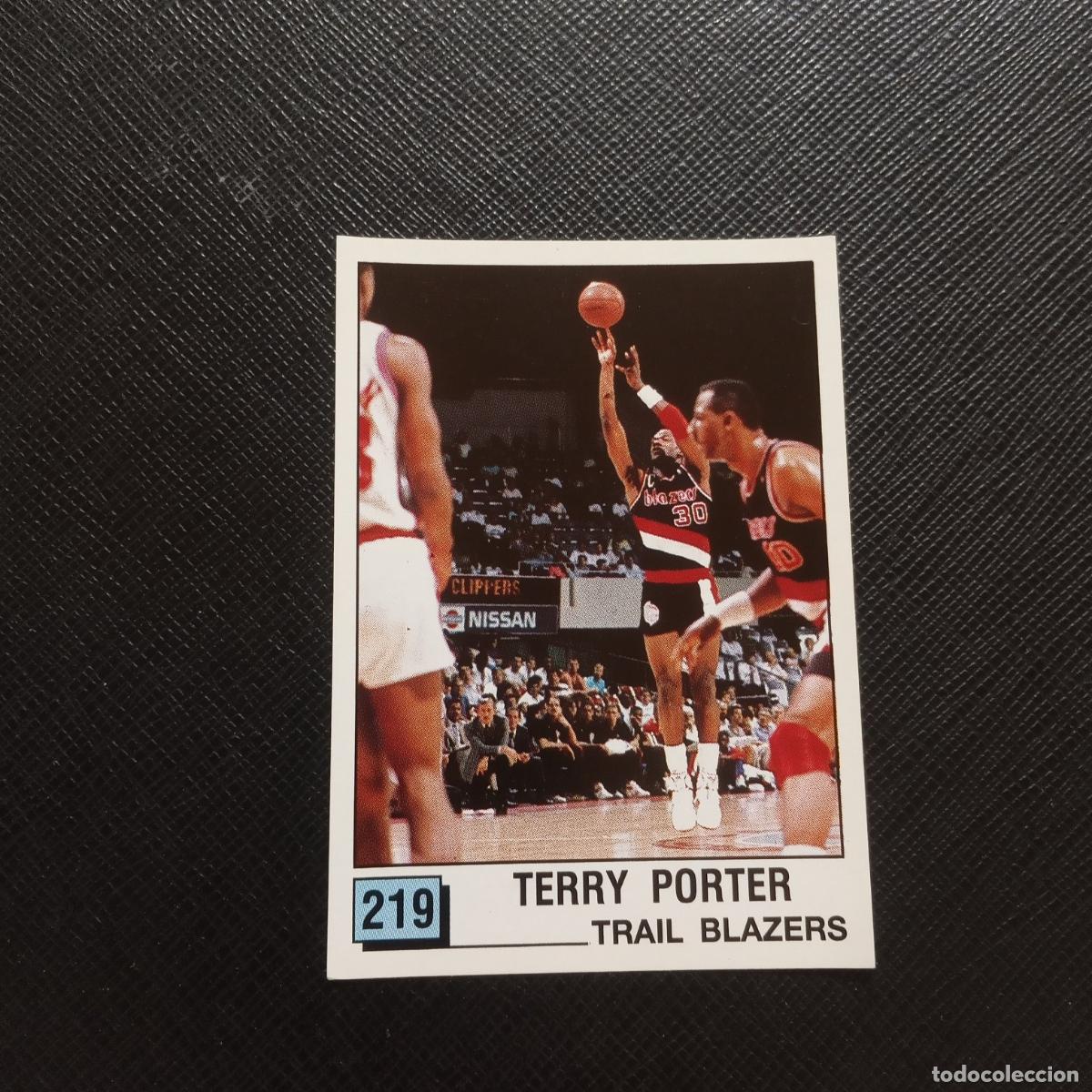 Sammelleidenschaft Sport: 219 TERRY PORTER TRAIL BLAZERS PANINI 1990 BASKET NBA 90 CROMO BALONCESTO - SIN PEGAR - A53 PG379