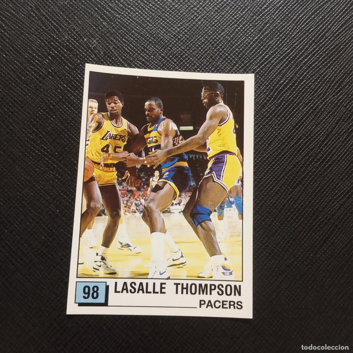 Sammelleidenschaft Sport: 98 LASALLE THOMPSON PACERS PANINI 1990 BASKET NBA 90 CROMO BALONCESTO - SIN PEGAR - A53 PG406 B
