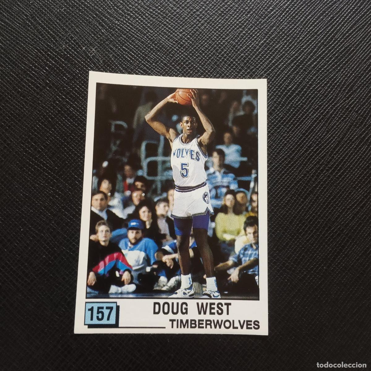 Sammelleidenschaft Sport: 157 DOUG WEST TIMBERWOLVES PANINI 1990 BASKET NBA 90 CROMO BALONCESTO - SIN PEGAR - A53 PG433