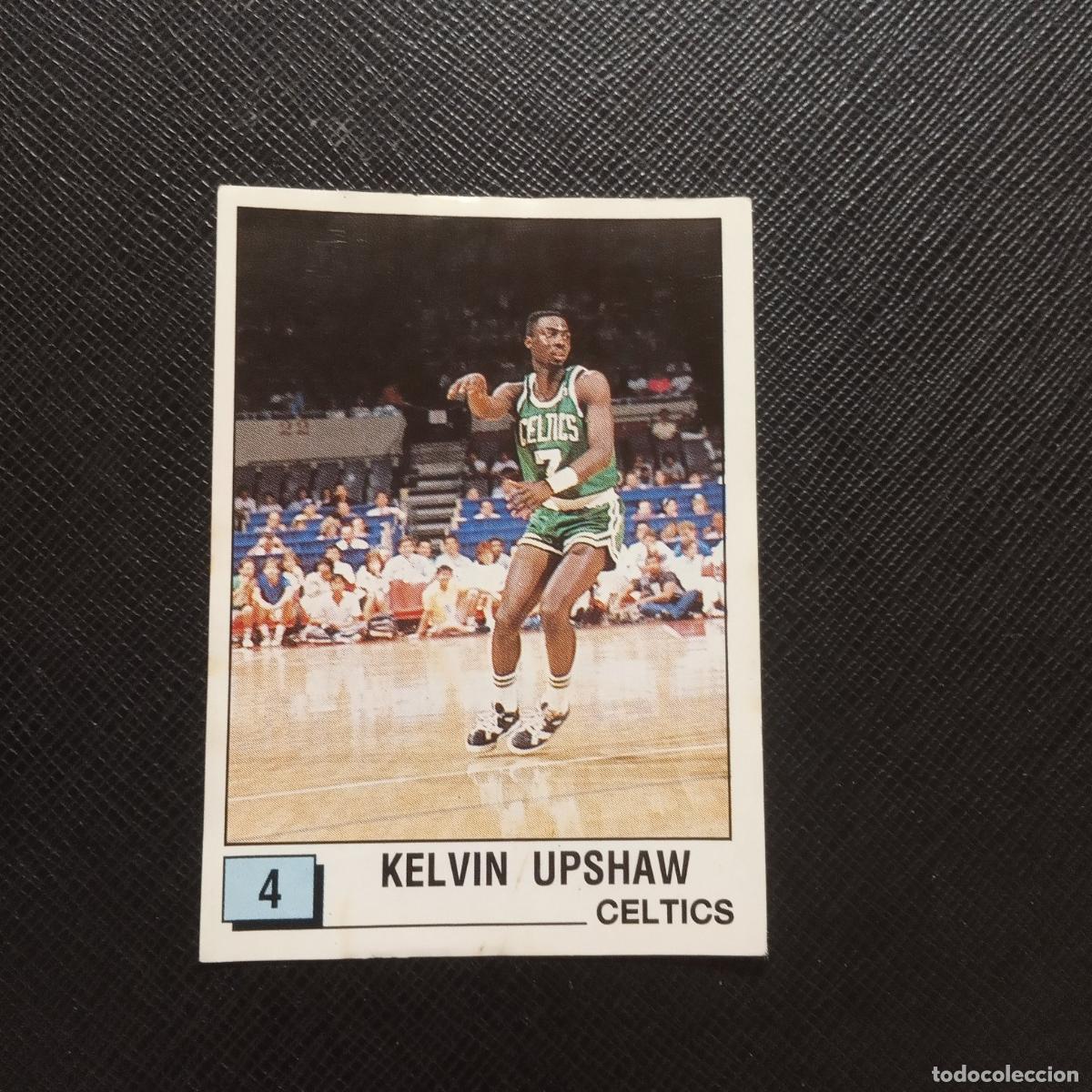 Sammelleidenschaft Sport: 4 KELVIN UPSHAW CELTICS PANINI 1990 BASKET NBA 90 CROMO BALONCESTO - SIN PEGAR - A53 PG433