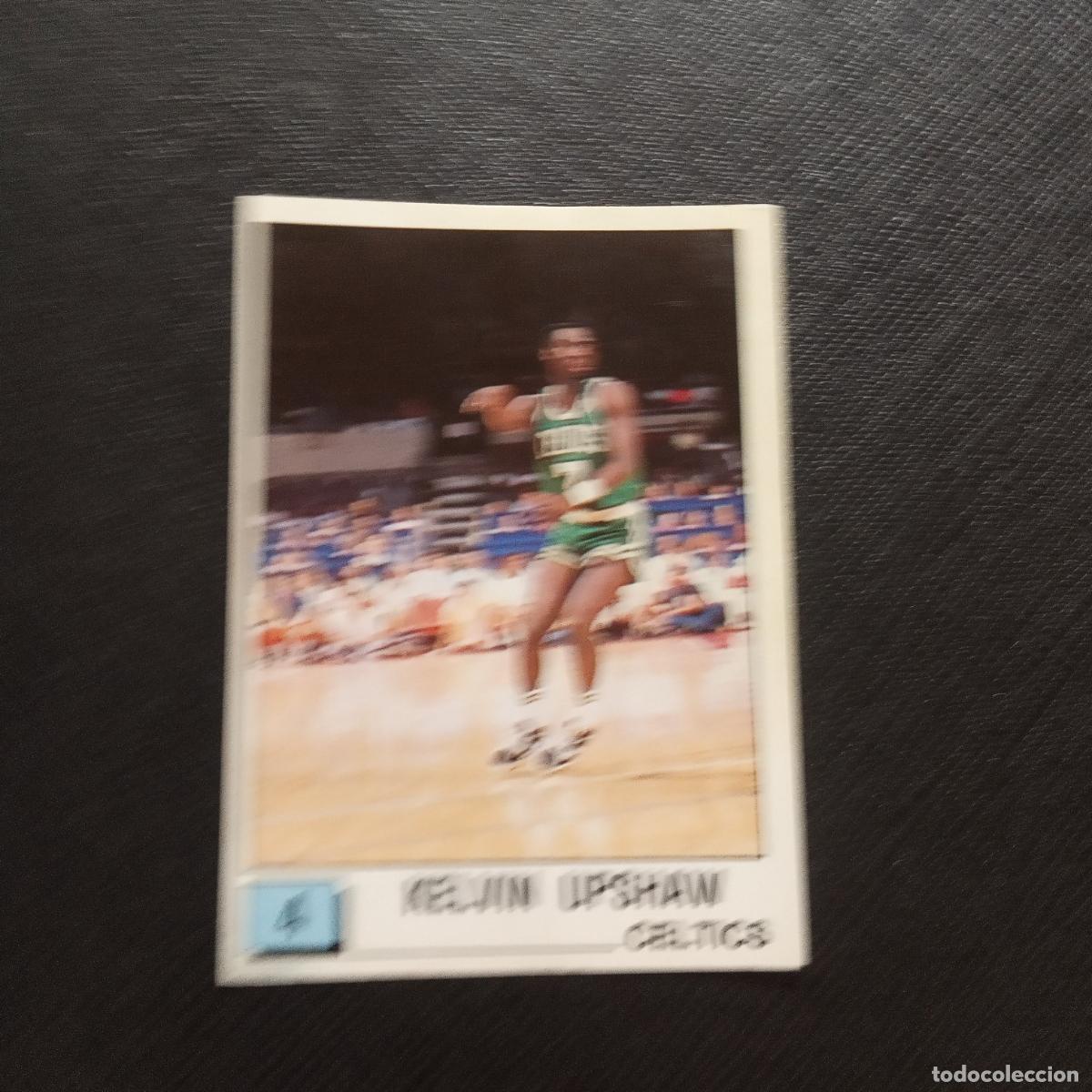 Sammelleidenschaft Sport: 4 KELVIN UPSHAW CELTICS PANINI 1990 BASKET NBA 90 CROMO BALONCESTO - SIN PEGAR - A53 PG433 B
