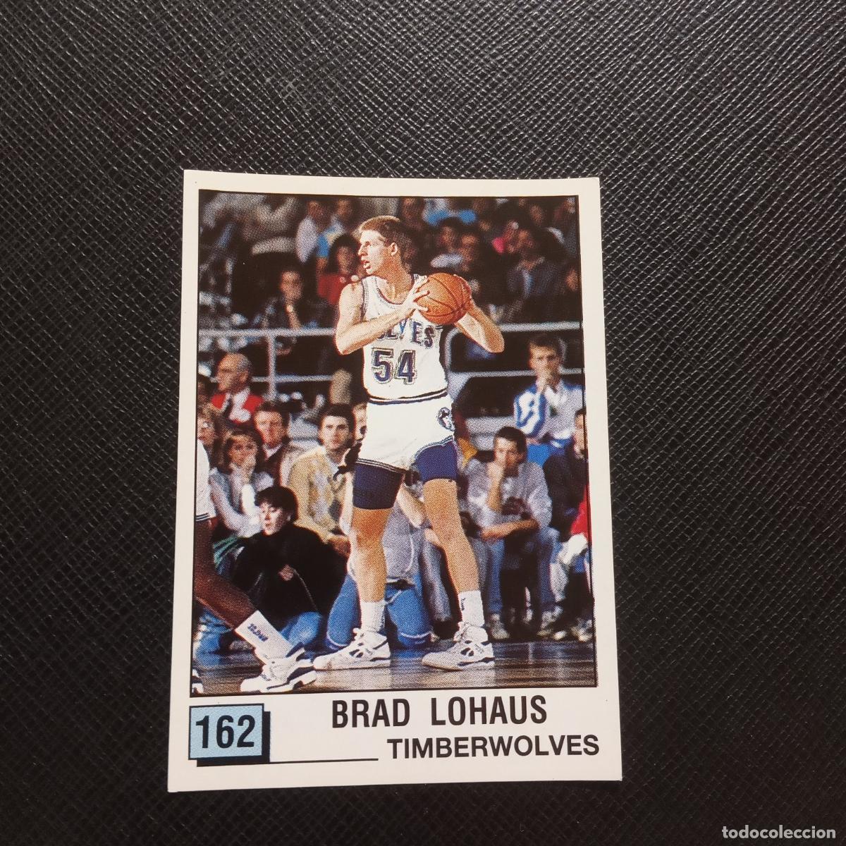 Coleccionismo deportivo: 162 BRAD LOHAUS TIMBERWOLVES PANINI 1990 BASKET NBA 90 CROMO BALONCESTO - SIN PEGAR - A53 PG442