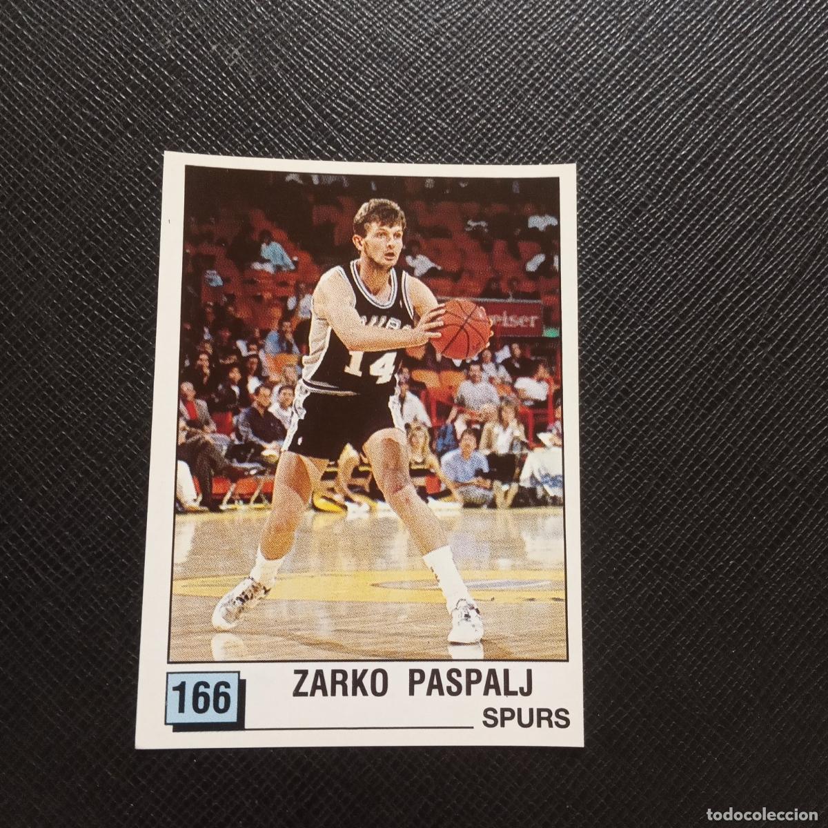 Coleccionismo deportivo: 166 ZARKO PASPALJ SPURS PANINI 1990 BASKET NBA 90 CROMO BALONCESTO - SIN PEGAR - A53 PG442 B