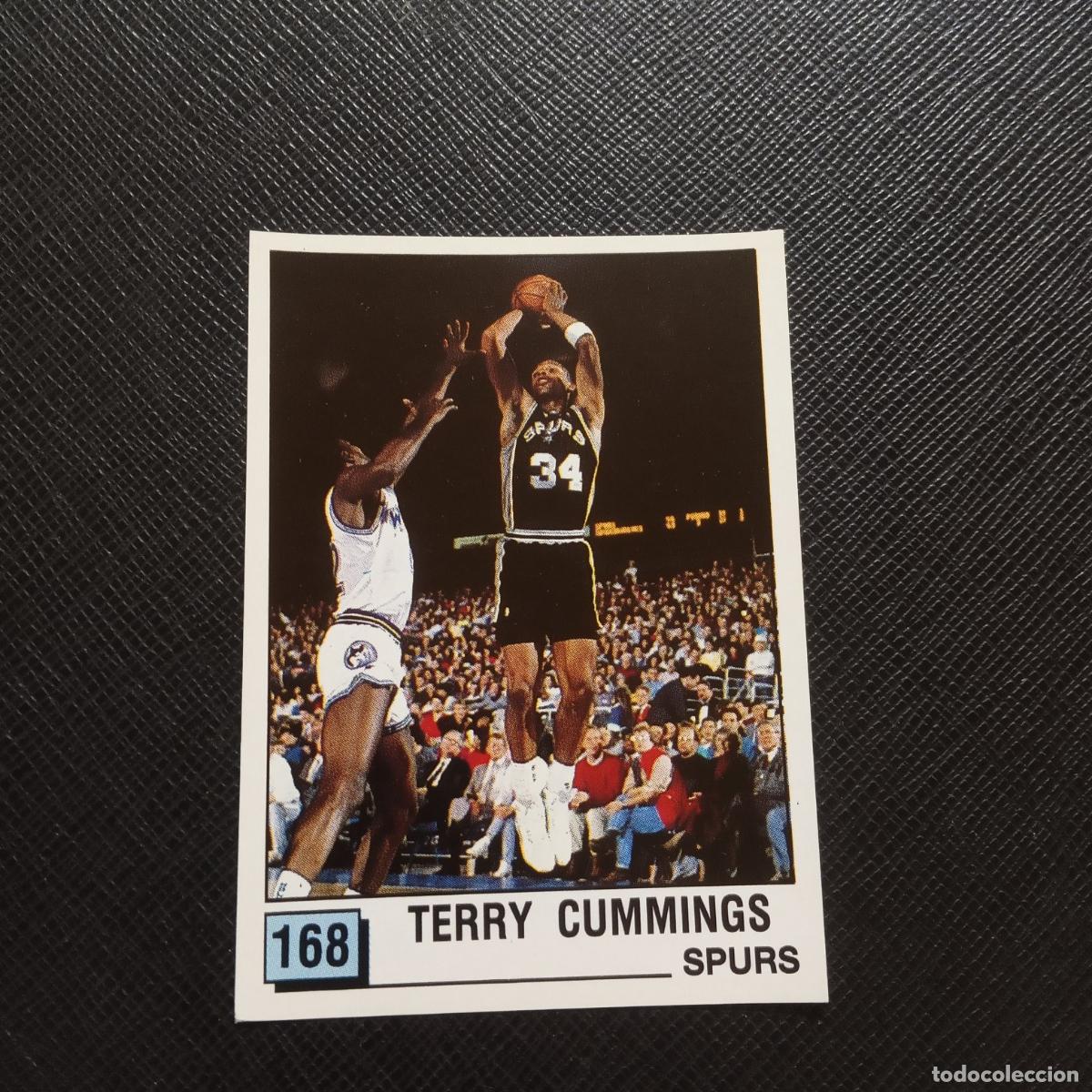 Colecionismo desportivo: 168 TERRY CUMMINGS SPURS PANINI 1990 BASKET NBA 90 CROMO BALONCESTO - SIN PEGAR - A53 PG451