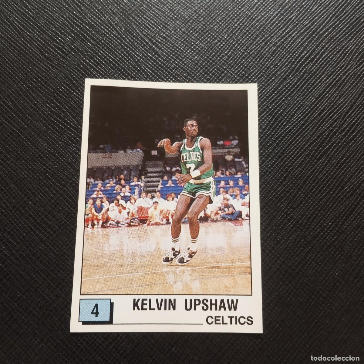 Collezionismo sportivo: 4 KELVIN UPSHAW CELTICS PANINI 1990 BASKET NBA 90 CROMO BALONCESTO - SIN PEGAR - A53 PG460