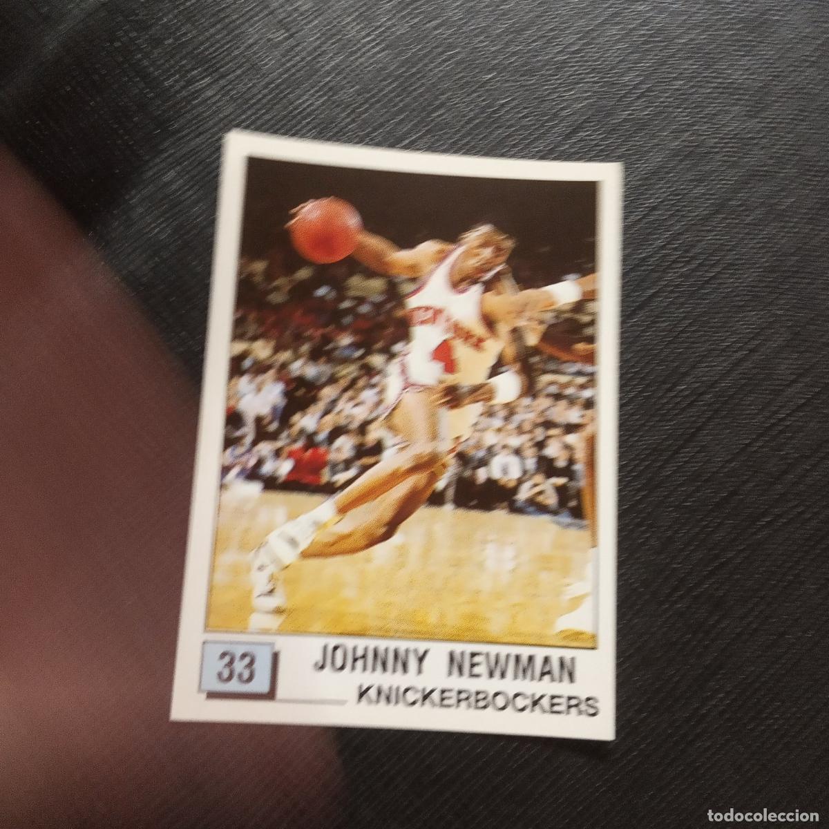 Coleccionismo deportivo: 33 JOHNNY NEWMAN KNICKERBOCKERS PANINI 1990 BASKET NBA 90 CROMO BALONCESTO - SIN PEGAR - A53 PG478
