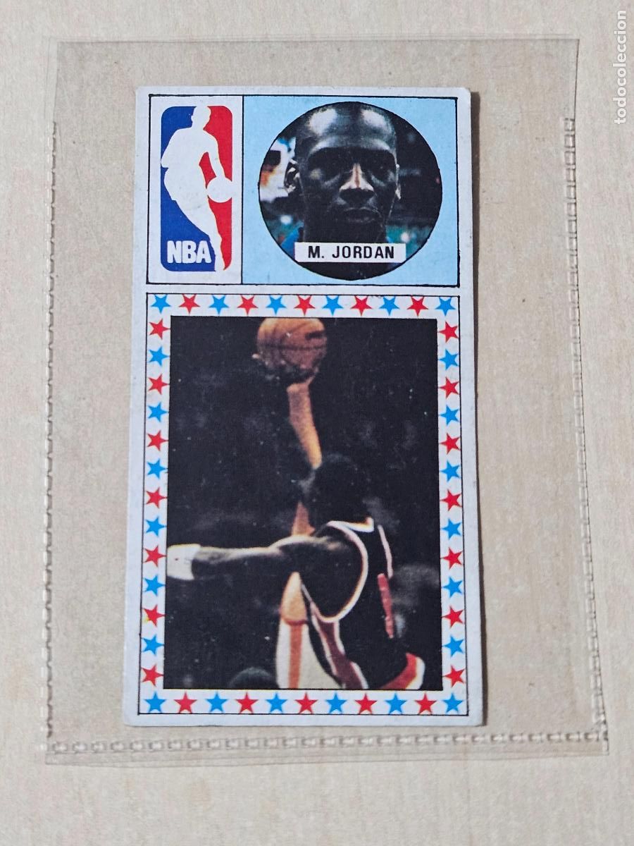 Coleccionismo deportivo: CROMO MICHAEL JORDAN NBA 1985-1986 BASKET CONVERSE 100% ORIGINAL ROOKIE CARD MERCHANTE 163
