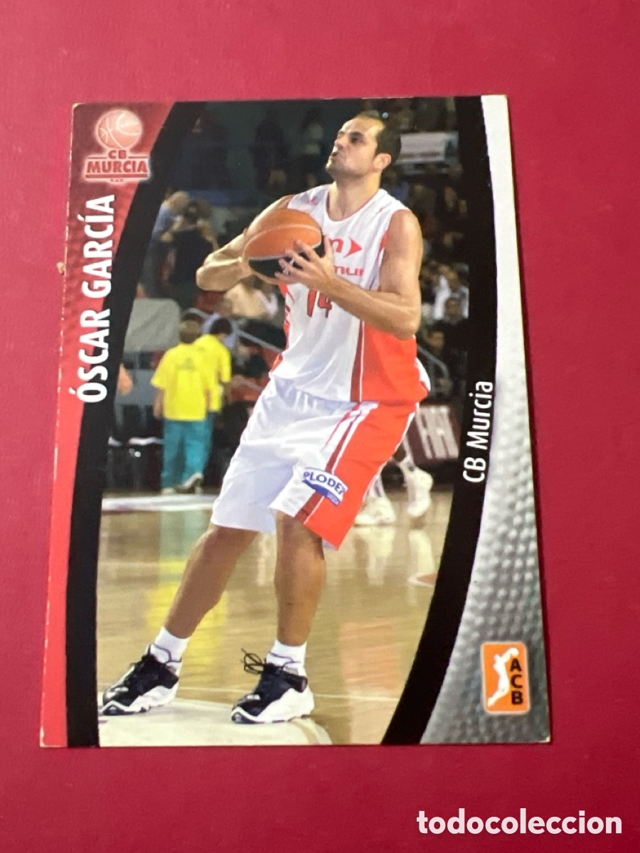Coleccionismo deportivo: C661. OSCAR GARC&Iacute;A # 101 CB MURCIA BALONCESTO ACB 2008/09 PANINI