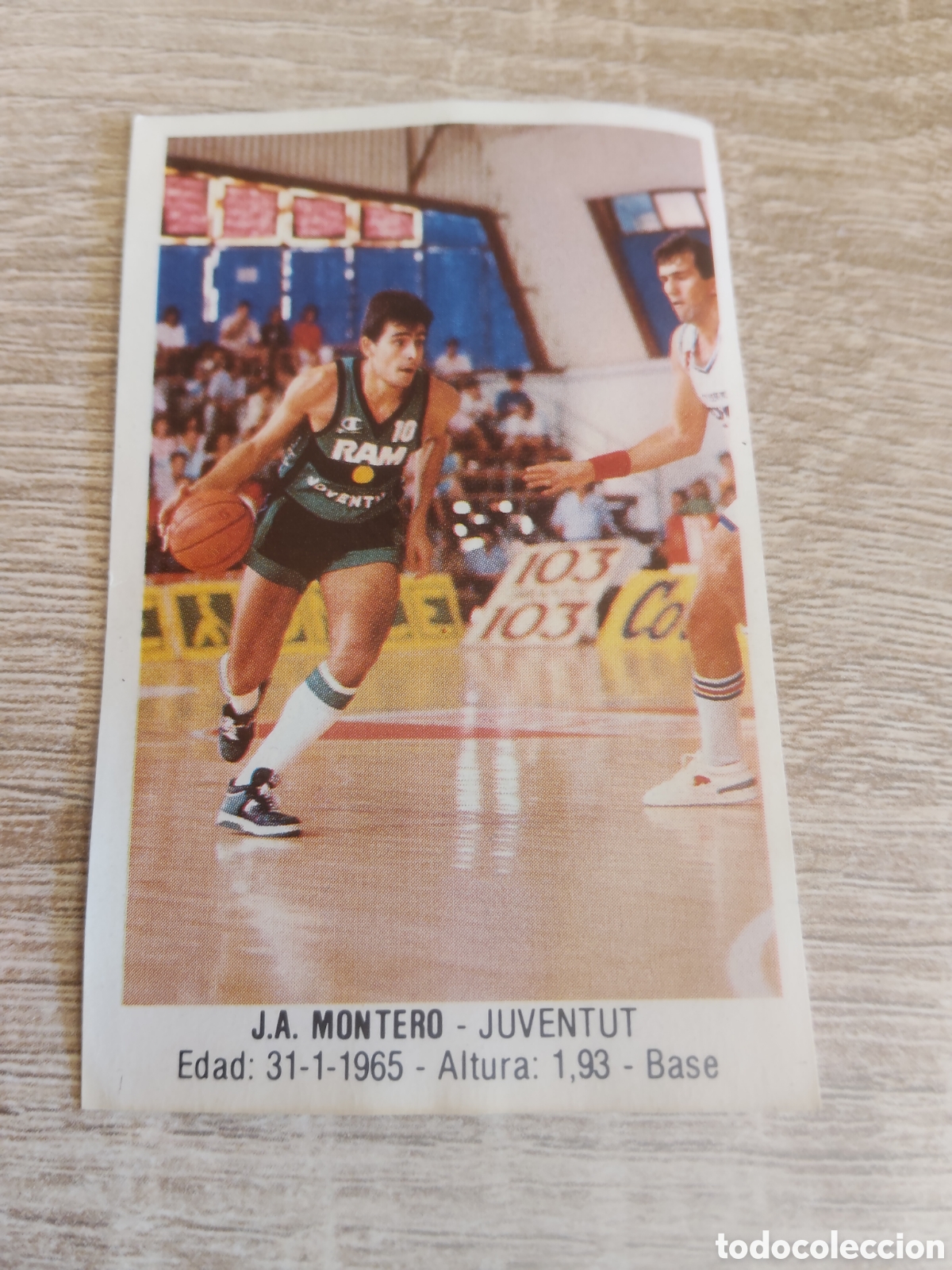 Collezionismo sportivo: Jos&eacute; Antonio Montero Joventut de Badalona Merchante 1987 1988 87 88
