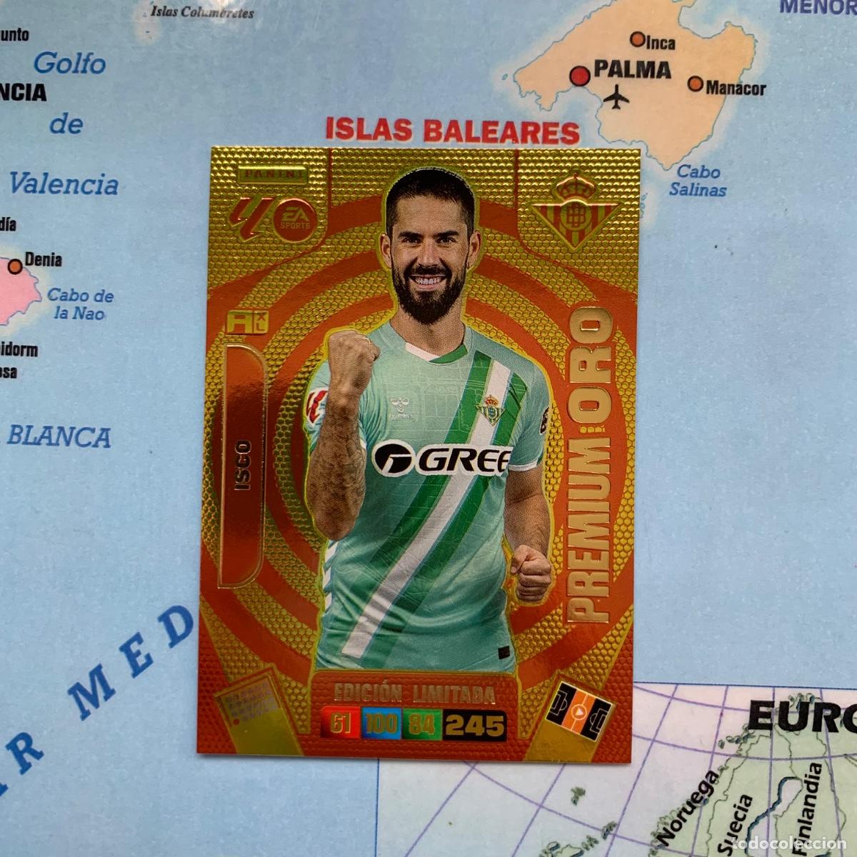Coleccionismo deportivo: Isco edici&oacute;n limitada Premium oro Del Betis cromo adrenalyn XL 25-26 2025-2026