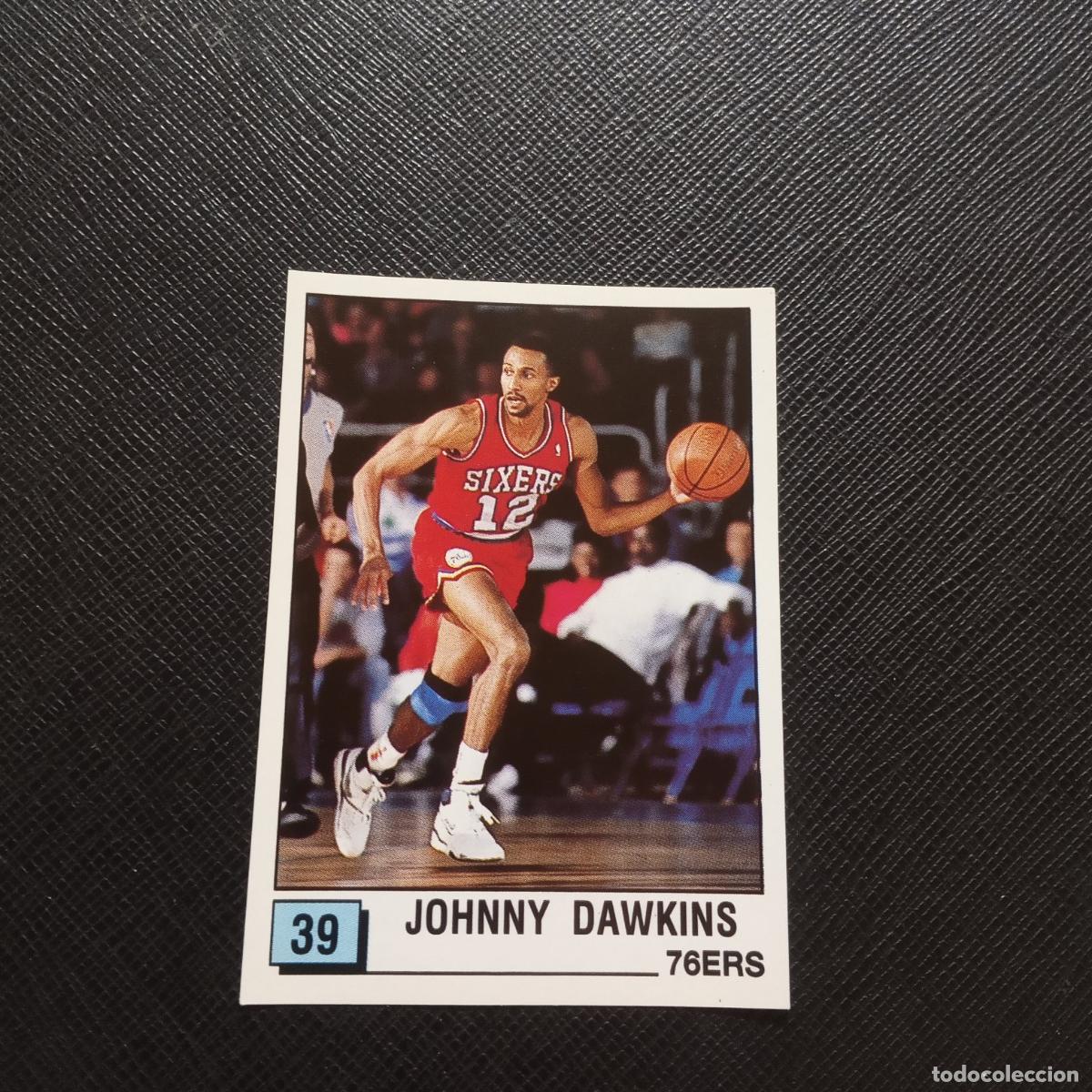 Coleccionismo deportivo: 39 JOHNNY DAWKINS KNICKERBOCKERS PANINI 1990 BASKET NBA 90 CROMO BALONCESTO - SIN PEGAR - A53 PG496