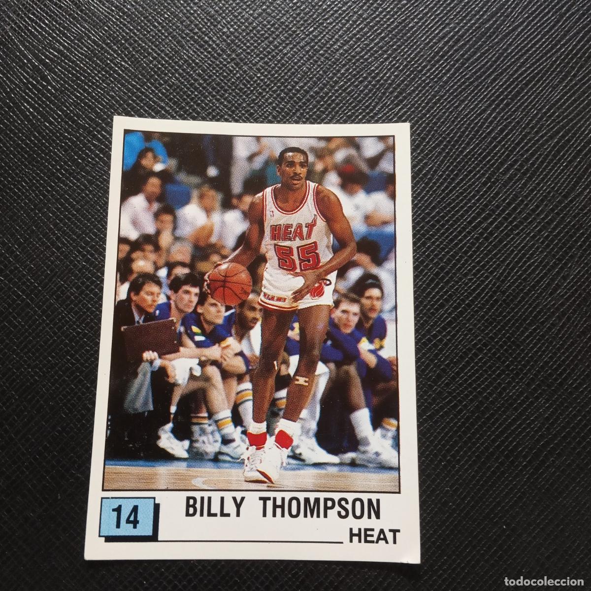 Coleccionismo deportivo: 14 BILLY THOMPSON HEAT PANINI 1990 BASKET NBA 90 CROMO BALONCESTO - SIN PEGAR - A53 PG505