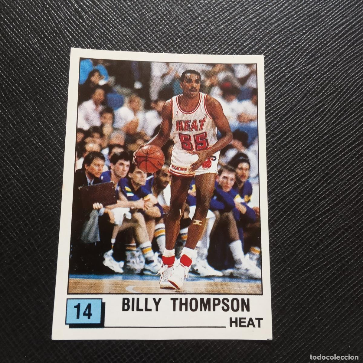 Coleccionismo deportivo: 14 BILLY THOMPSON HEAT PANINI 1990 BASKET NBA 90 CROMO BALONCESTO - SIN PEGAR - A53 PG514