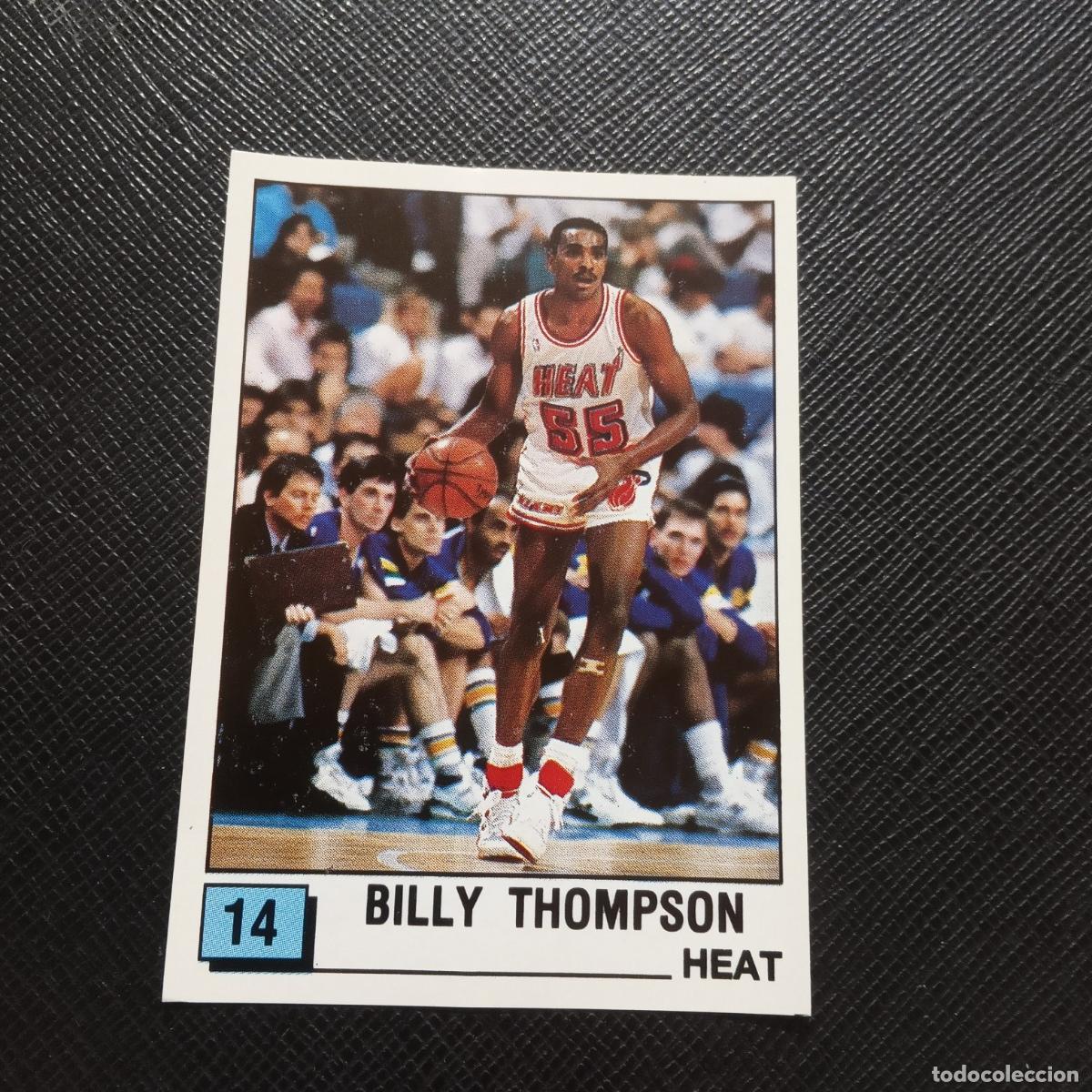 Coleccionismo deportivo: 14 BILLY THOMPSON HEAT PANINI 1990 BASKET NBA 90 CROMO BALONCESTO - SIN PEGAR - A53 PG514 B