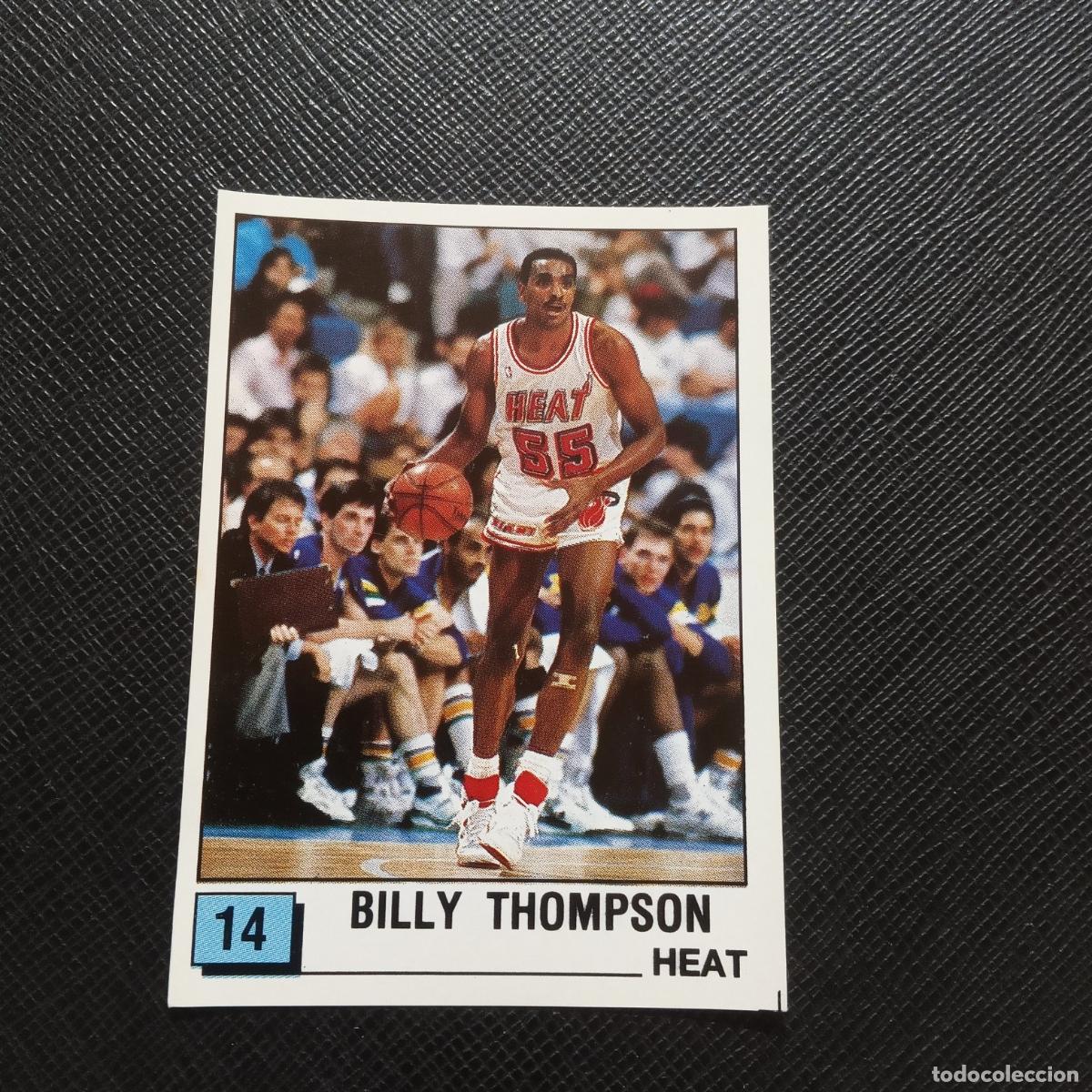 Coleccionismo deportivo: 14 BILLY THOMPSON HEAT PANINI 1990 BASKET NBA 90 CROMO BALONCESTO - SIN PEGAR - A53 PG523 B