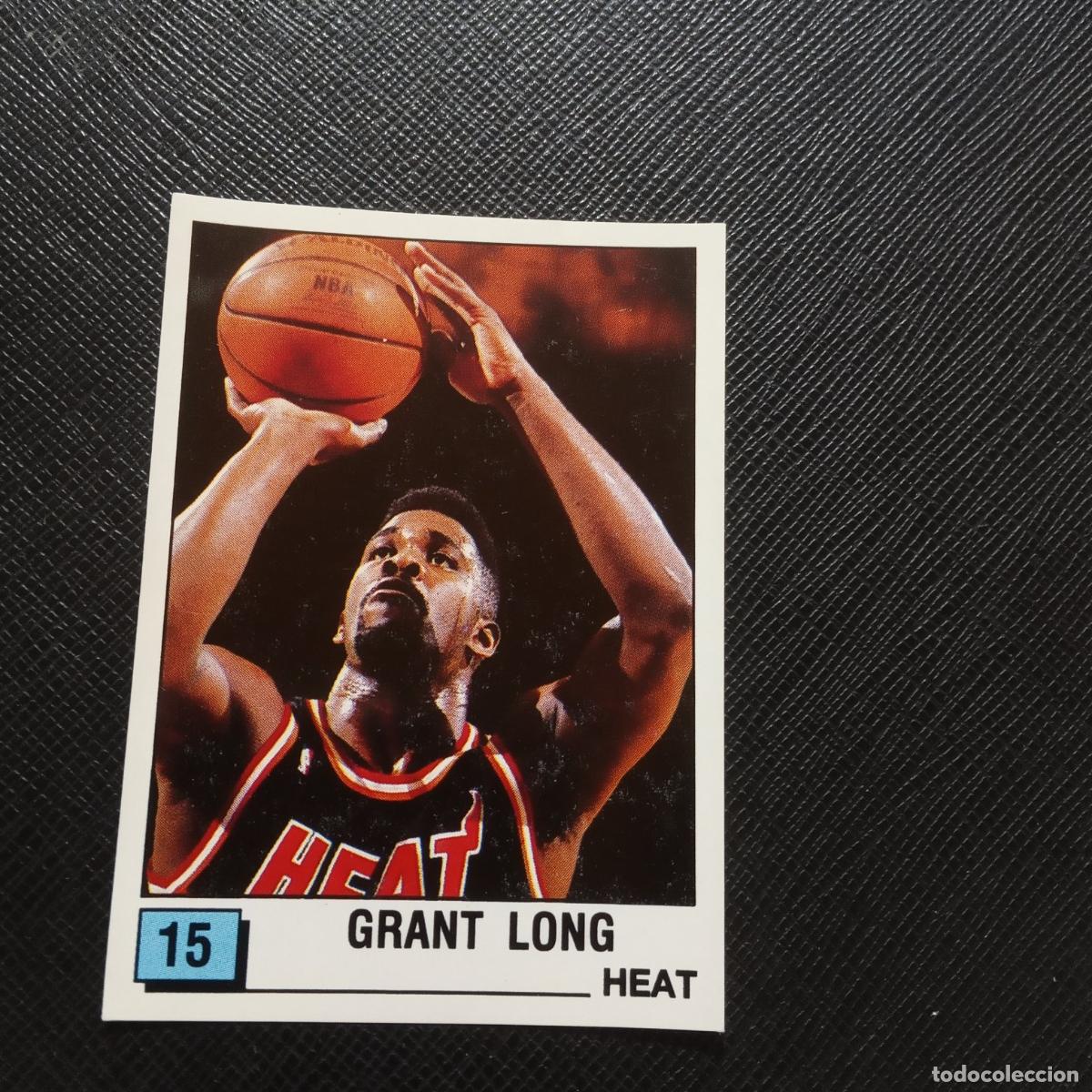 Coleccionismo deportivo: 15 GRANT LONG HEAT PANINI 1990 BASKET NBA 90 CROMO BALONCESTO - SIN PEGAR - A53 PG505 B