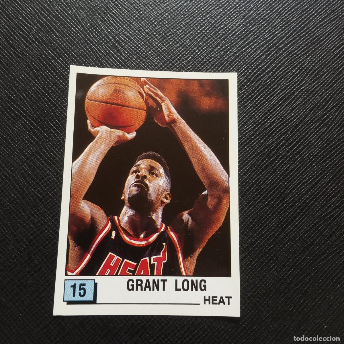 Coleccionismo deportivo: 15 GRANT LONG HEAT PANINI 1990 BASKET NBA 90 CROMO BALONCESTO - SIN PEGAR - A53 PG514