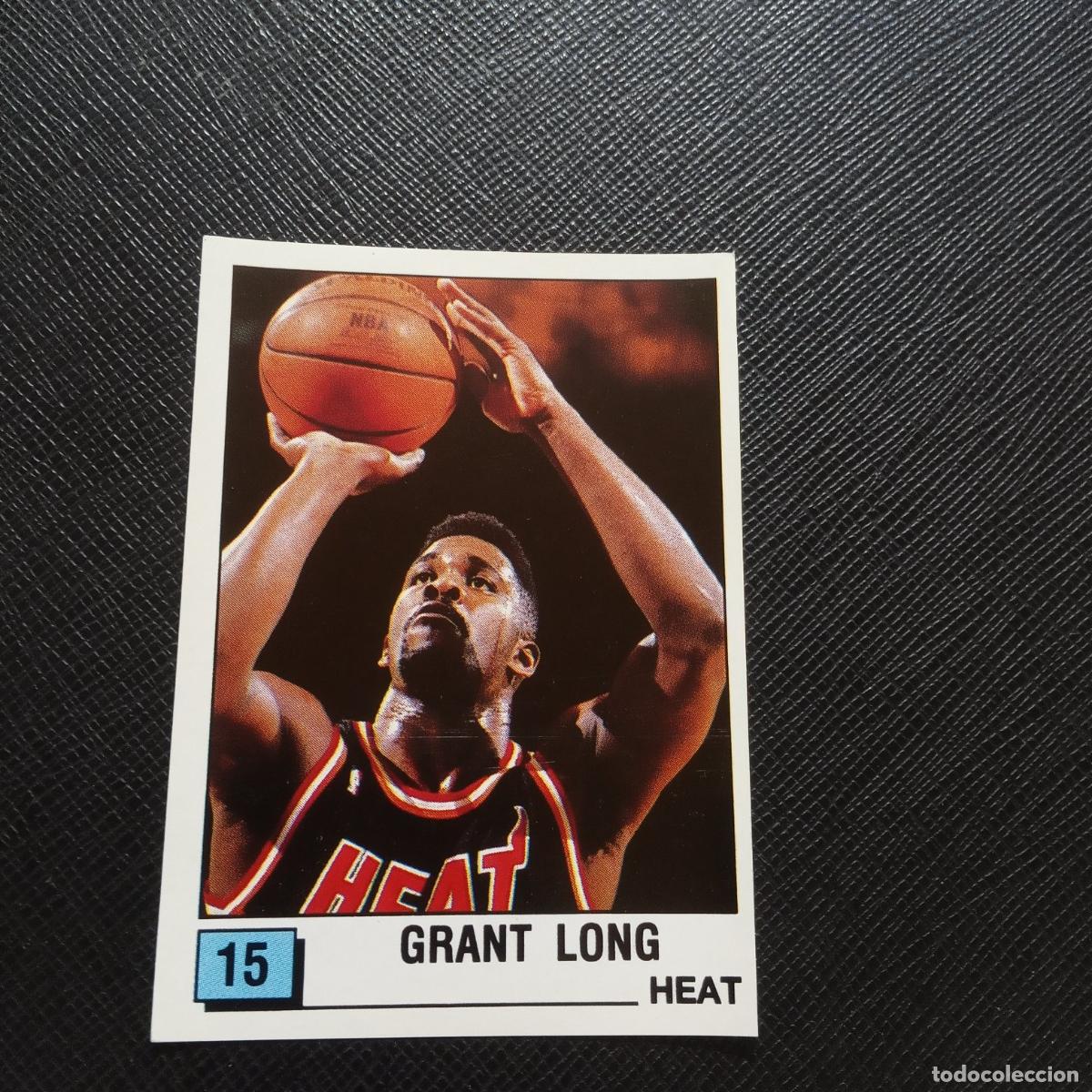 Coleccionismo deportivo: 15 GRANT LONG HEAT PANINI 1990 BASKET NBA 90 CROMO BALONCESTO - SIN PEGAR - A53 PG523