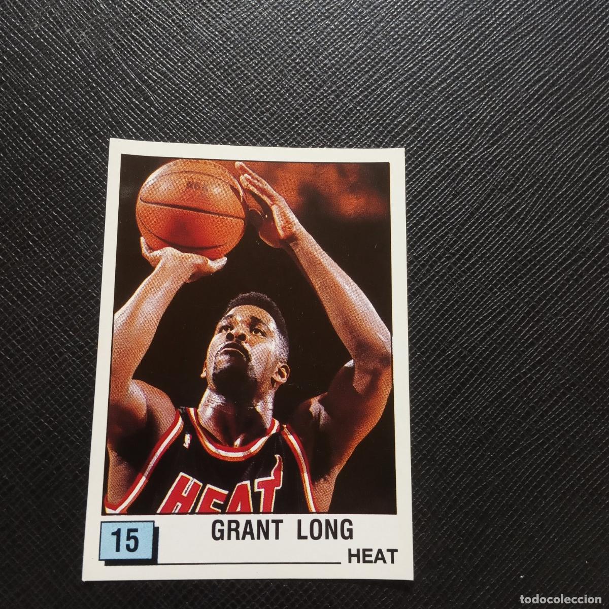 Coleccionismo deportivo: 15 GRANT LONG HEAT PANINI 1990 BASKET NBA 90 CROMO BALONCESTO - SIN PEGAR - A53 PG523 B