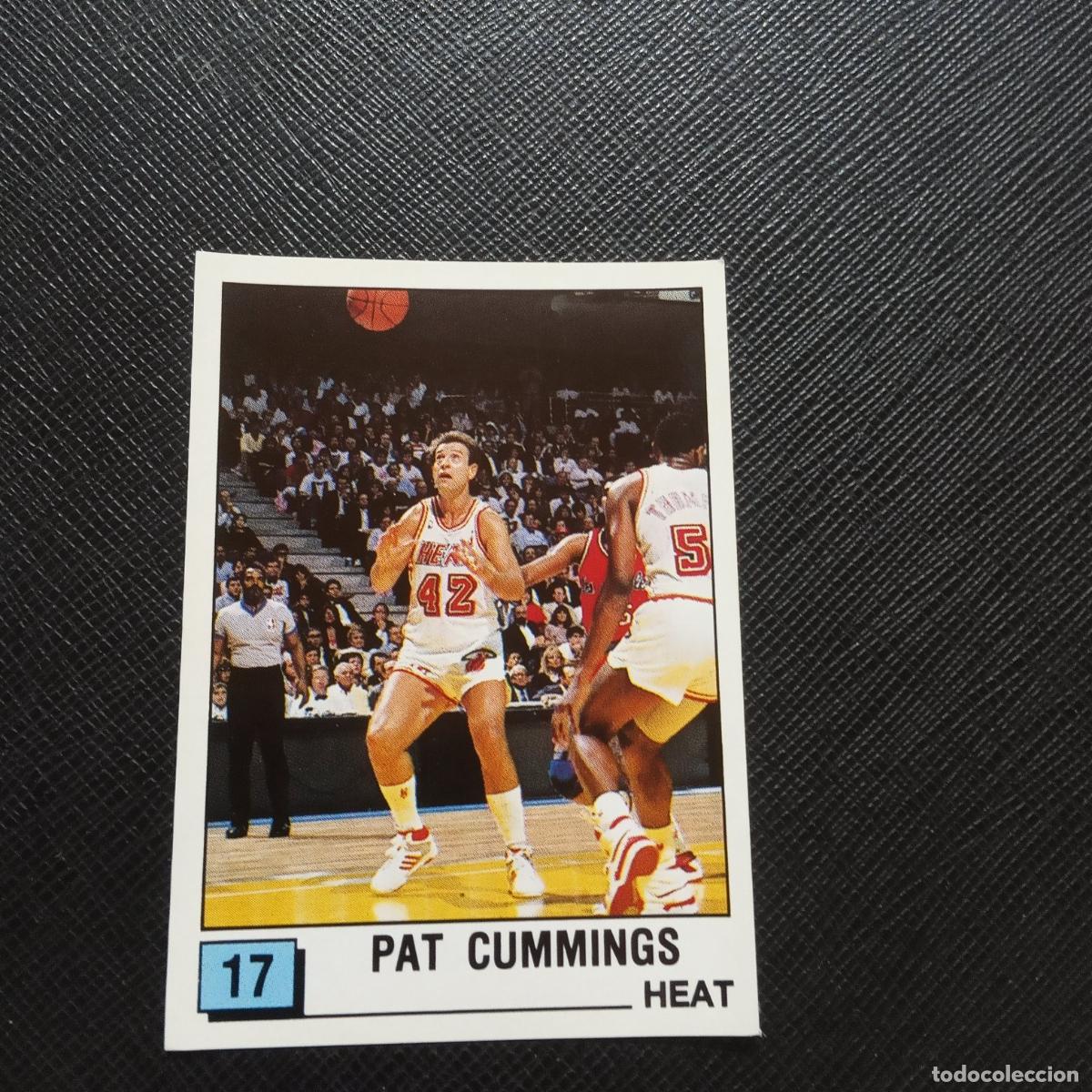 Coleccionismo deportivo: 17 PAT CUMMINGS HEAT PANINI 1990 BASKET NBA 90 CROMO BALONCESTO - SIN PEGAR - A53 PG514 B