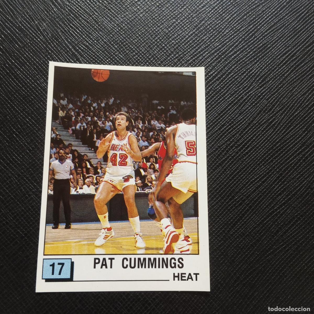 Coleccionismo deportivo: 17 PAT CUMMINGS HEAT PANINI 1990 BASKET NBA 90 CROMO BALONCESTO - SIN PEGAR - A53 PG514