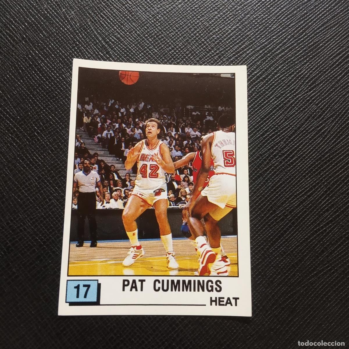 Coleccionismo deportivo: 17 PAT CUMMINGS HEAT PANINI 1990 BASKET NBA 90 CROMO BALONCESTO - SIN PEGAR - A53 PG523