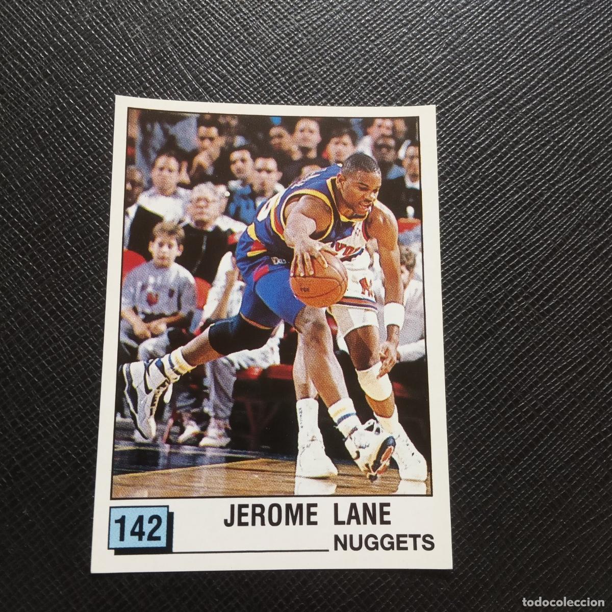 Coleccionismo deportivo: 142 JEROME LANE NUGGETS PANINI 1990 BASKET NBA 90 CROMO BALONCESTO - SIN PEGAR - A53 PG532