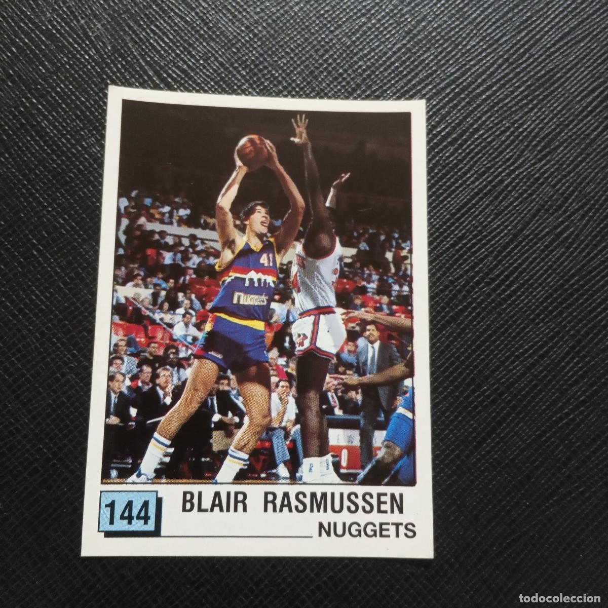Coleccionismo deportivo: 144 BLAIR RASMUSSEN NUGGETS PANINI 1990 BASKET NBA 90 CROMO BALONCESTO - SIN PEGAR - A53 PG523