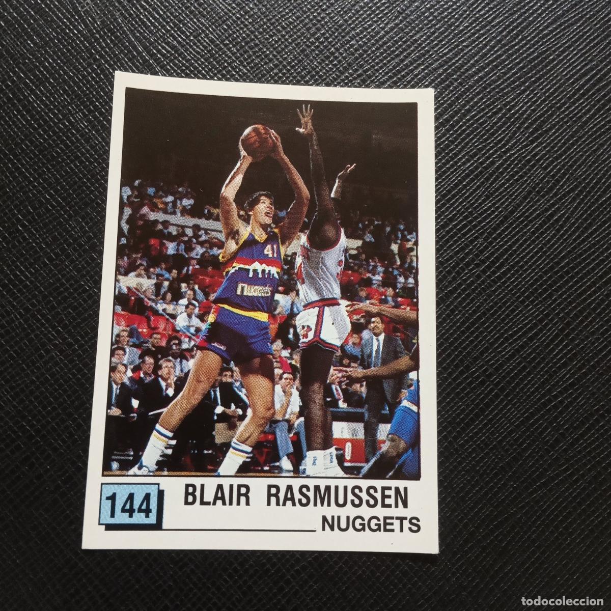 Coleccionismo deportivo: 144 BLAIR RASMUSSEN NUGGETS PANINI 1990 BASKET NBA 90 CROMO BALONCESTO - SIN PEGAR - A53 PG532 B