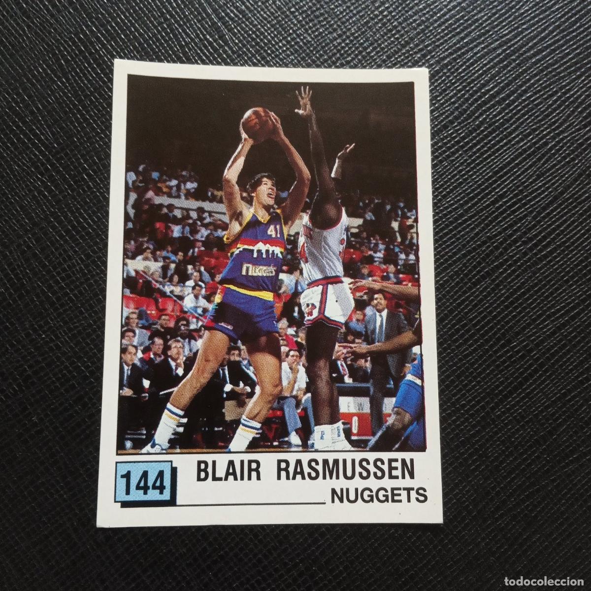 Coleccionismo deportivo: 144 BLAIR RASMUSSEN NUGGETS PANINI 1990 BASKET NBA 90 CROMO BALONCESTO - SIN PEGAR - A53 PG532