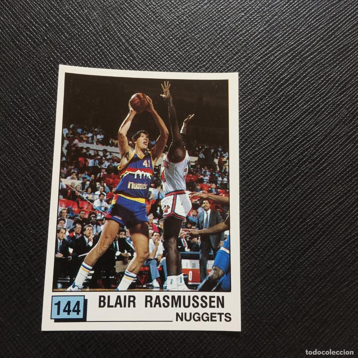 Coleccionismo deportivo: 144 BLAIR RASMUSSEN NUGGETS PANINI 1990 BASKET NBA 90 CROMO BALONCESTO - SIN PEGAR - A53 PG514 B