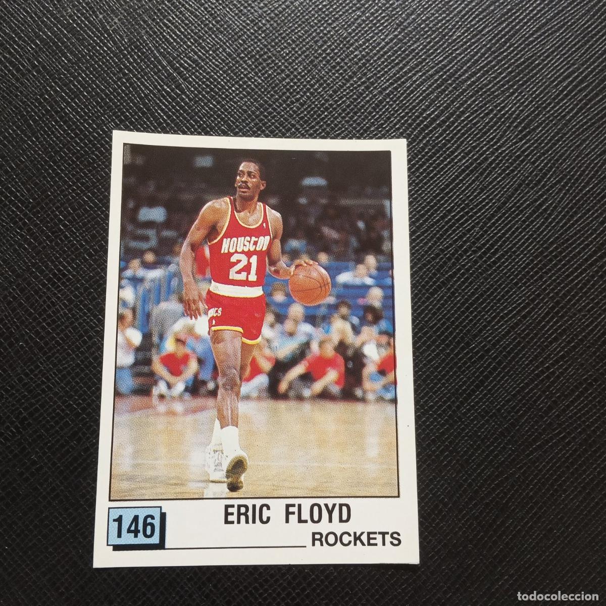 Coleccionismo deportivo: 146 ERIC FLOYD ROCKETS PANINI 1990 BASKET NBA 90 CROMO BALONCESTO - SIN PEGAR - A53 PG532