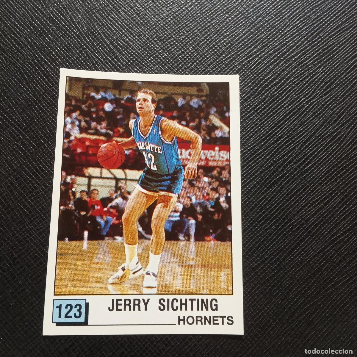 Coleccionismo deportivo: 123 JERRY SICHTING HORNETS PANINI 1990 BASKET NBA 90 CROMO BALONCESTO - SIN PEGAR - A53 PG532