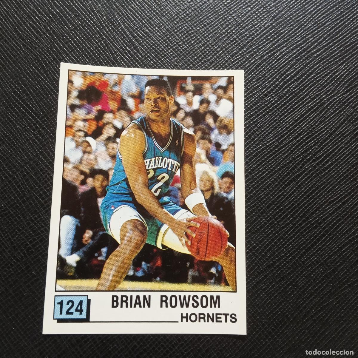 Coleccionismo deportivo: 124 BRIAN ROWSOM HORNETS PANINI 1990 BASKET NBA 90 CROMO BALONCESTO - SIN PEGAR - A53 PG532 B