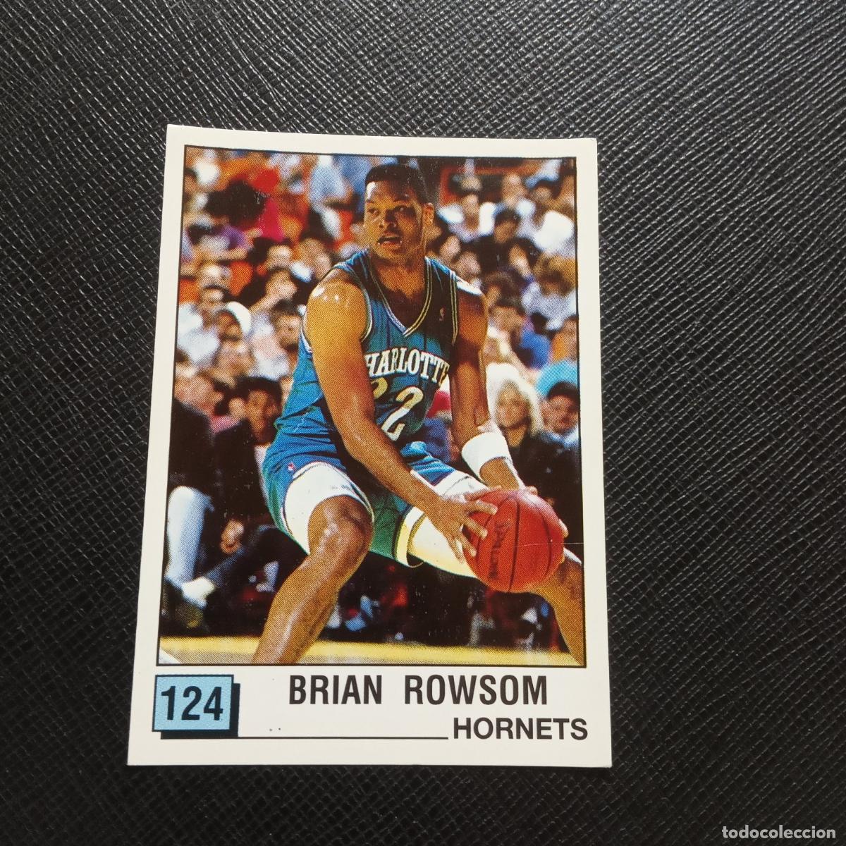 Coleccionismo deportivo: 124 BRIAN ROWSOM HORNETS PANINI 1990 BASKET NBA 90 CROMO BALONCESTO - SIN PEGAR - A53 PG514