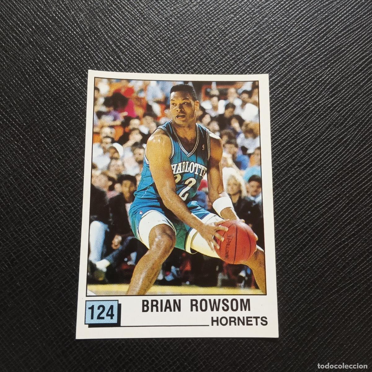 Coleccionismo deportivo: 124 BRIAN ROWSOM HORNETS PANINI 1990 BASKET NBA 90 CROMO BALONCESTO - SIN PEGAR - A53 PG514 B