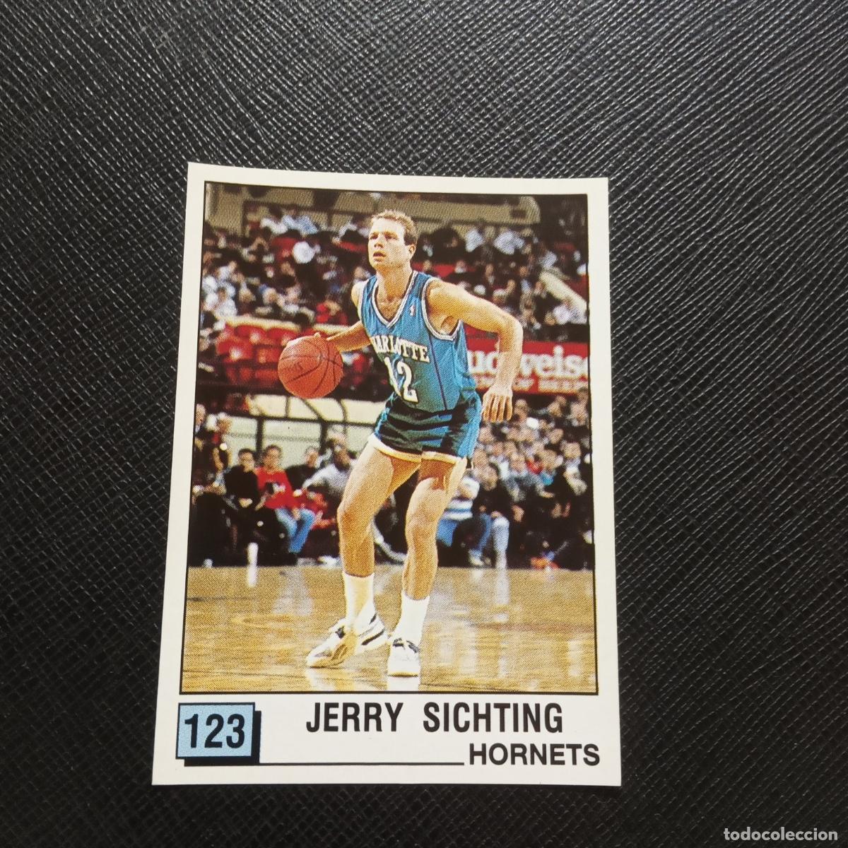 Coleccionismo deportivo: 123 JERRY SICHTING HORNETS PANINI 1990 BASKET NBA 90 CROMO BALONCESTO - SIN PEGAR - A53 PG514