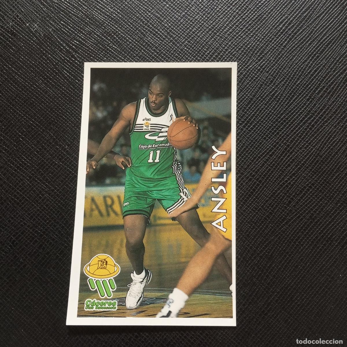 Colecionismo desportivo: 120 ANSLEY CACERES MUNDICROMO ACB 96 97 CROMO 1996 1997 BALONCESTO - SIN PEGAR - A81 PG28
