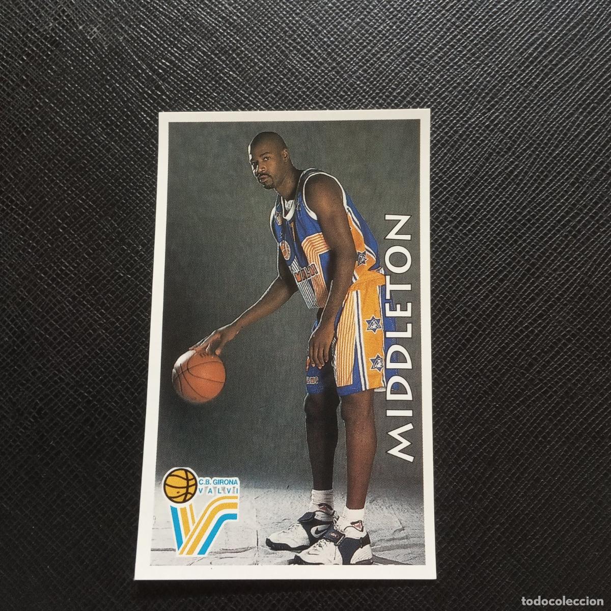Colecionismo desportivo: 137 MIDDLETON GIRONA MUNDICROMO ACB 96 97 CROMO 1996 1997 BALONCESTO - SIN PEGAR - A81 PG28