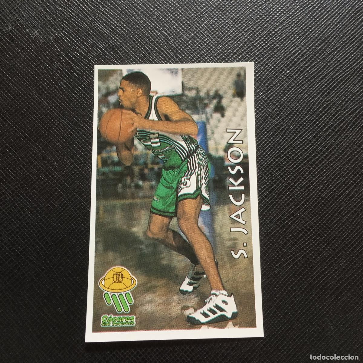 Colecionismo desportivo: 116 S JACKOSN CACARES MUNDICROMO ACB 96 97 CROMO 1996 1997 BALONCESTO - SIN PEGAR - A81 PG37