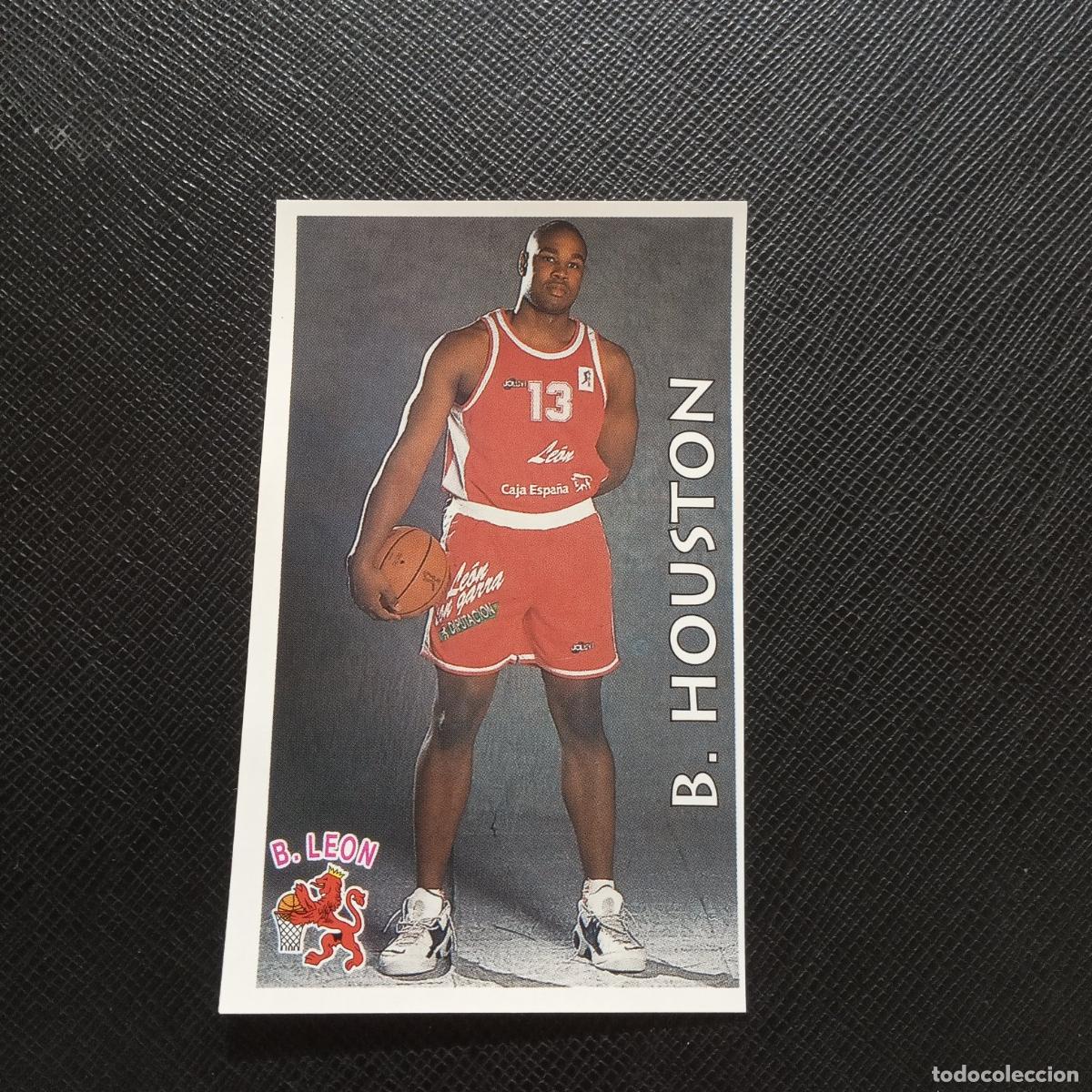 Coleccionismo deportivo: 152 B HOUSTON LEON MUNDICROMO ACB 96 97 BALONCESTO 1996 1997 - SIN PEGAR - A81 PG73