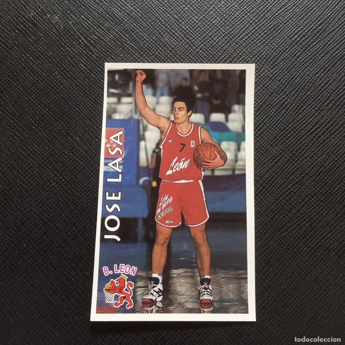 Coleccionismo deportivo: 146 JOSE LASA LEON MUNDICROMO ACB 96 97 BALONCESTO 1996 1997 - SIN PEGAR - A81 PG91