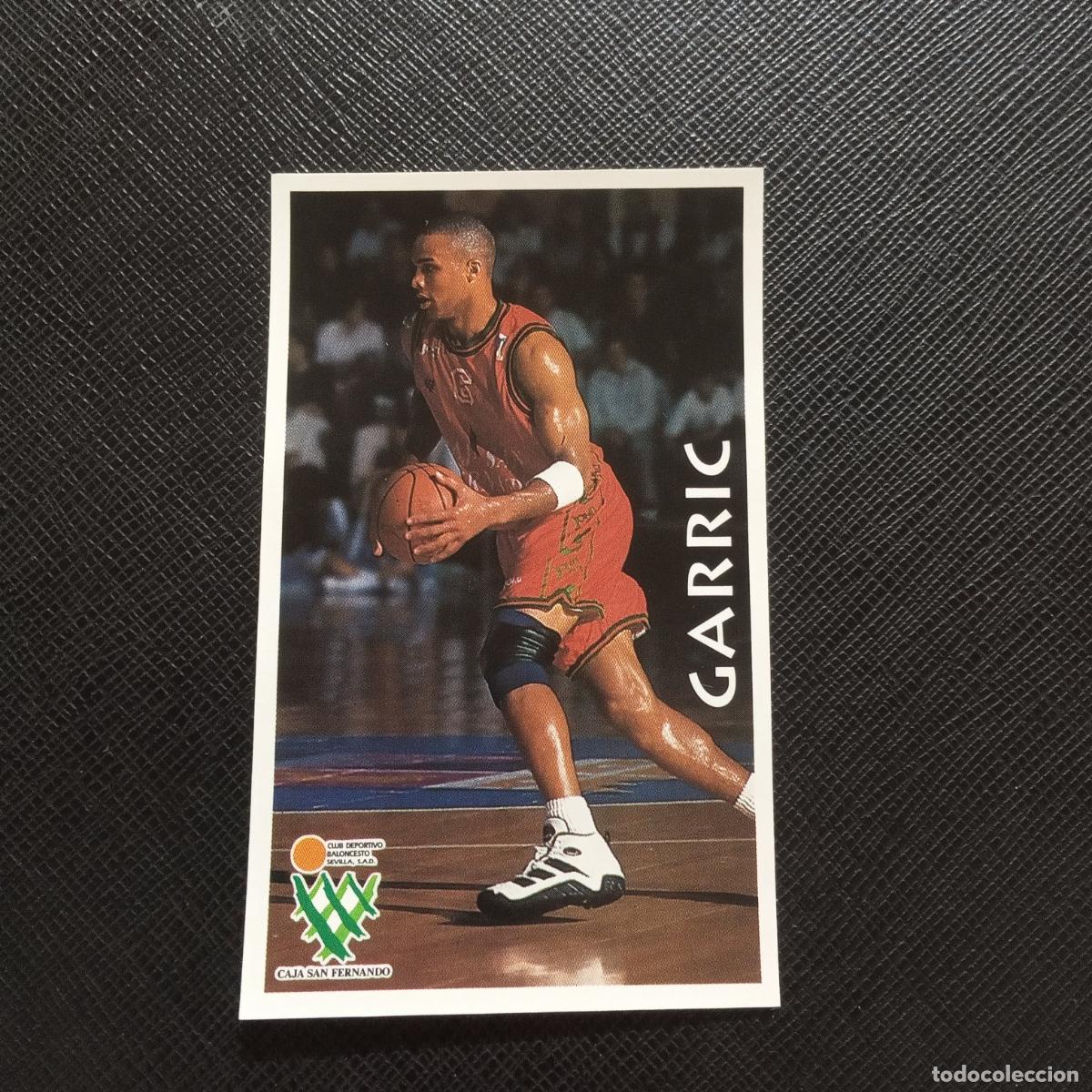 Coleccionismo deportivo: 21 GARRIC CAJA SAN FERNANDO MUNDICROMO ACB 96 97 BALONCESTO 1996 1997 - SIN PEGAR - A81 PG91