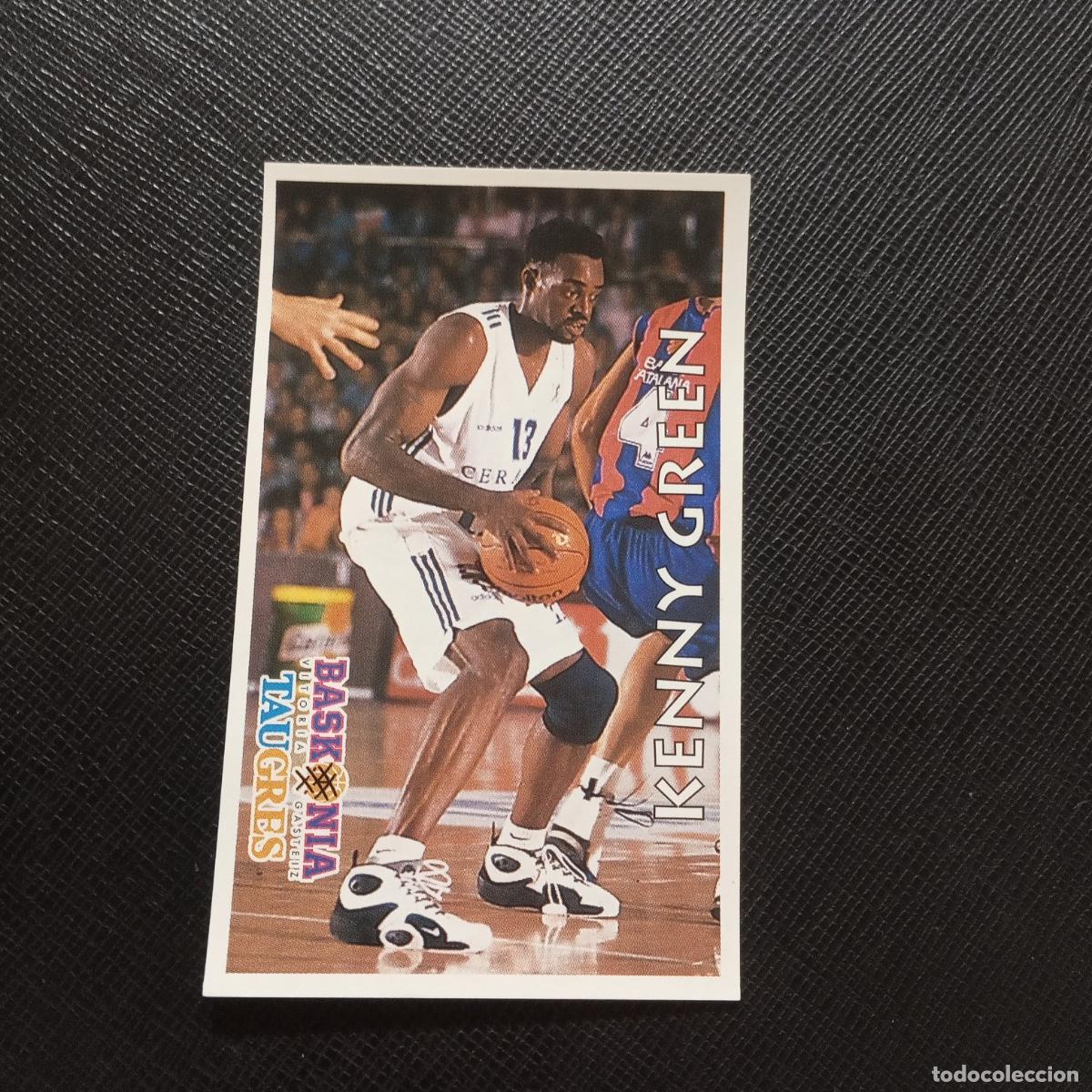 Collezionismo sportivo: 108 KENNY GREEN BASKONIA TAUGRES MUNDICROMO ACB 96 97 BALONCESTO 1996 1997 - SIN PEGAR - A81 PG91